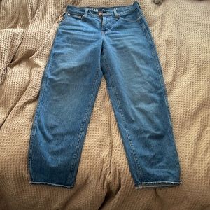 jcrew balloon leg jean. 26